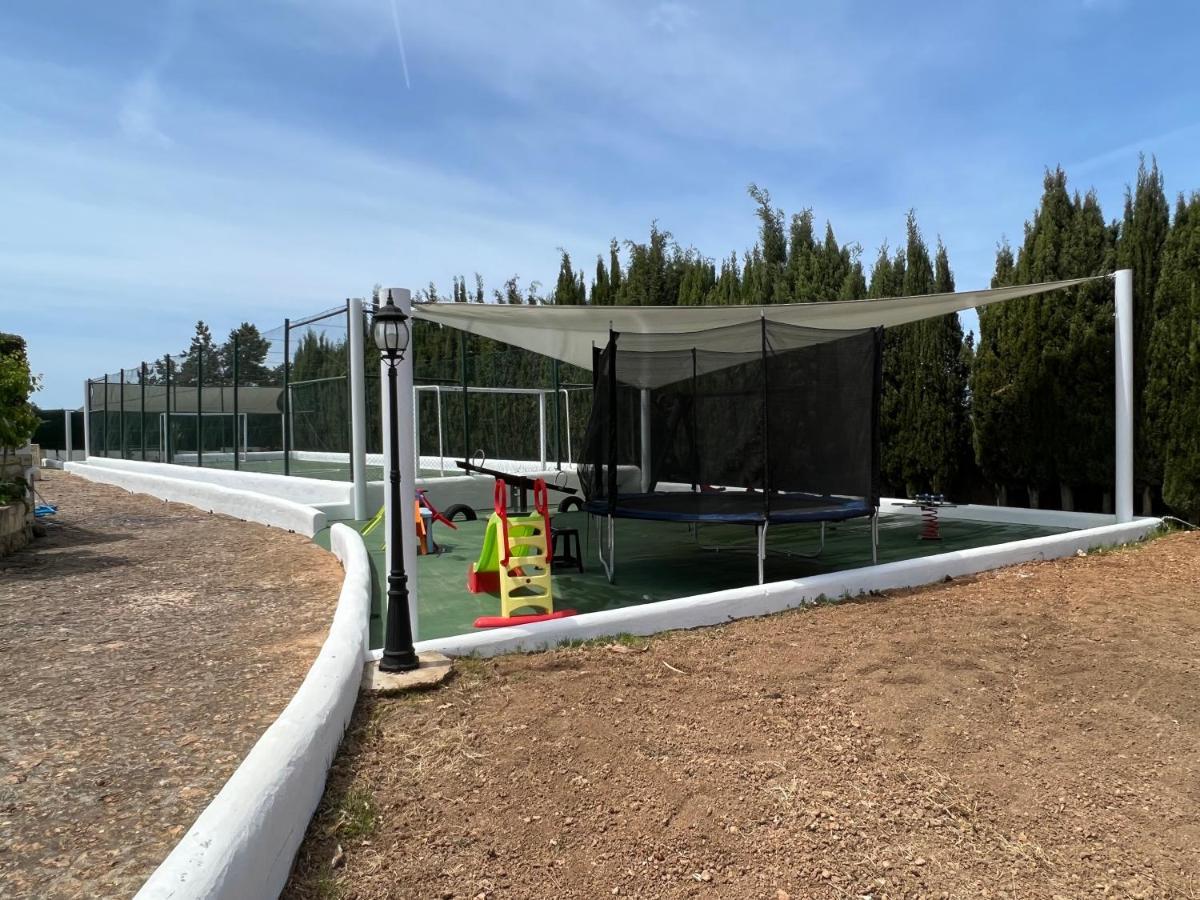 Villa Can Raes San Rafael De Sa Creu Luaran gambar