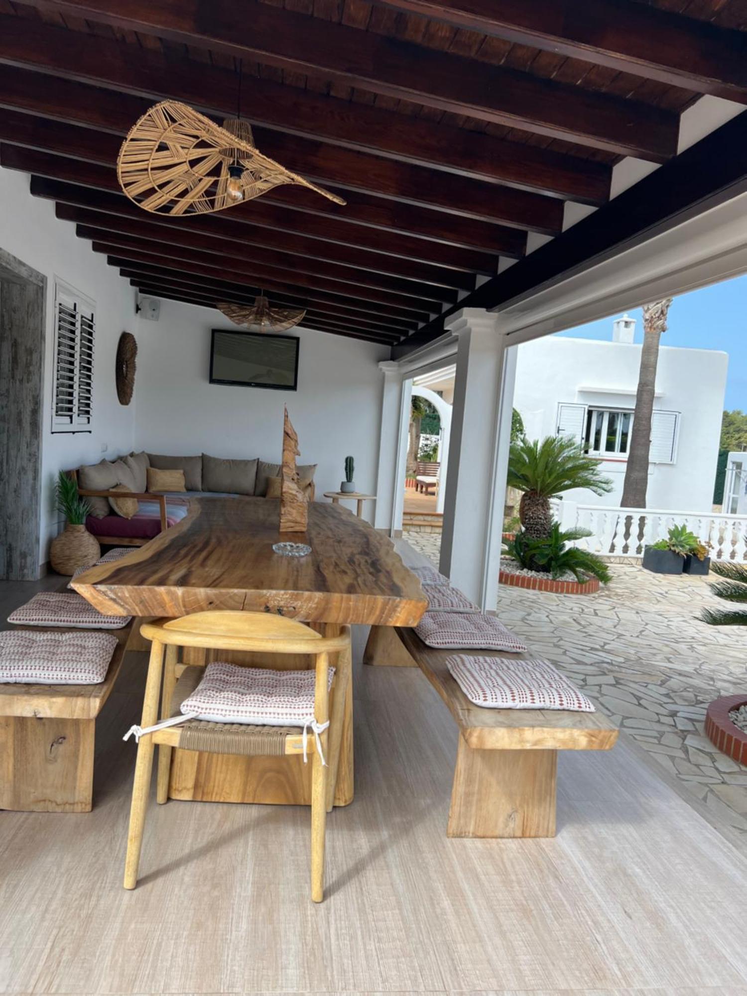 Villa Can Raes San Rafael De Sa Creu Luaran gambar