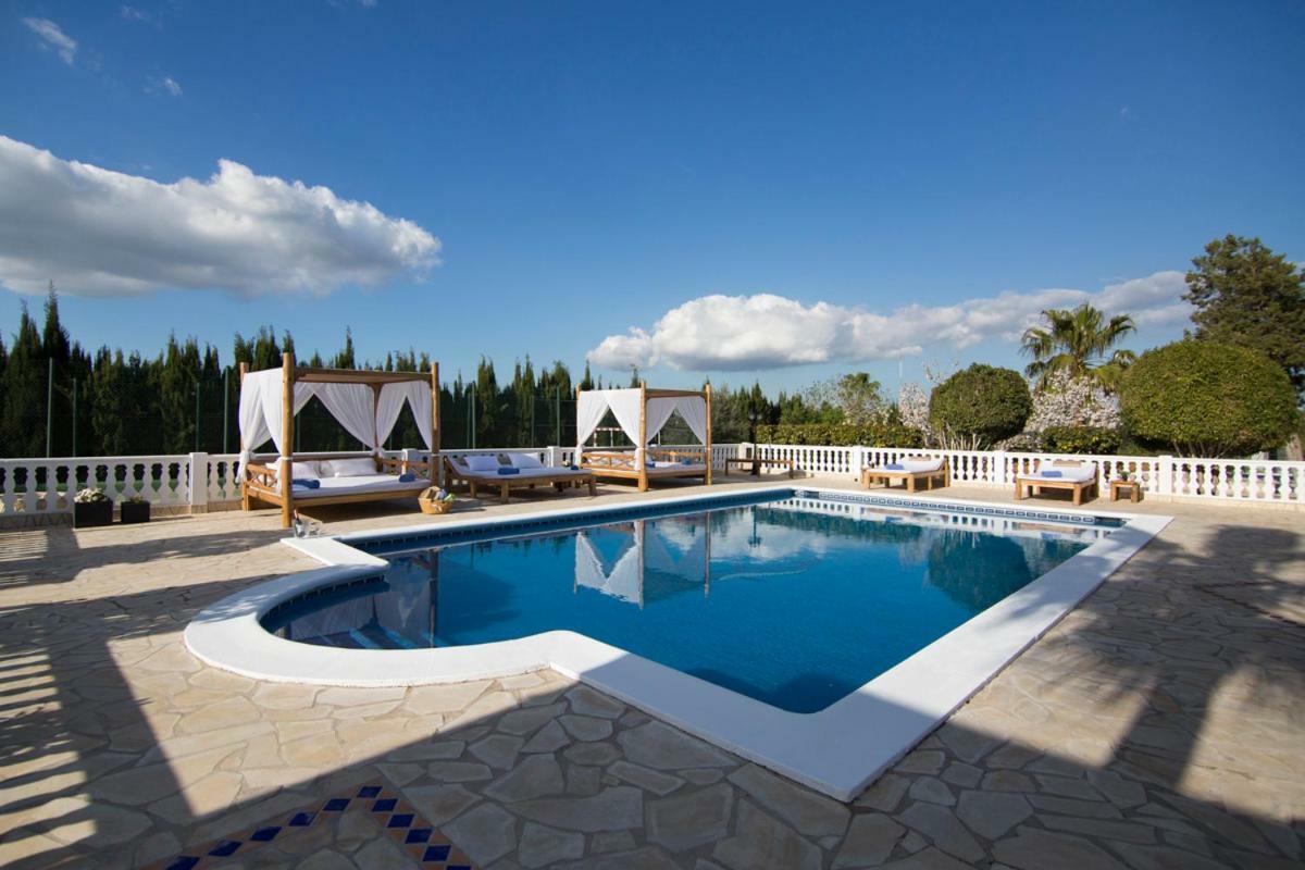Villa Can Raes San Rafael De Sa Creu Luaran gambar