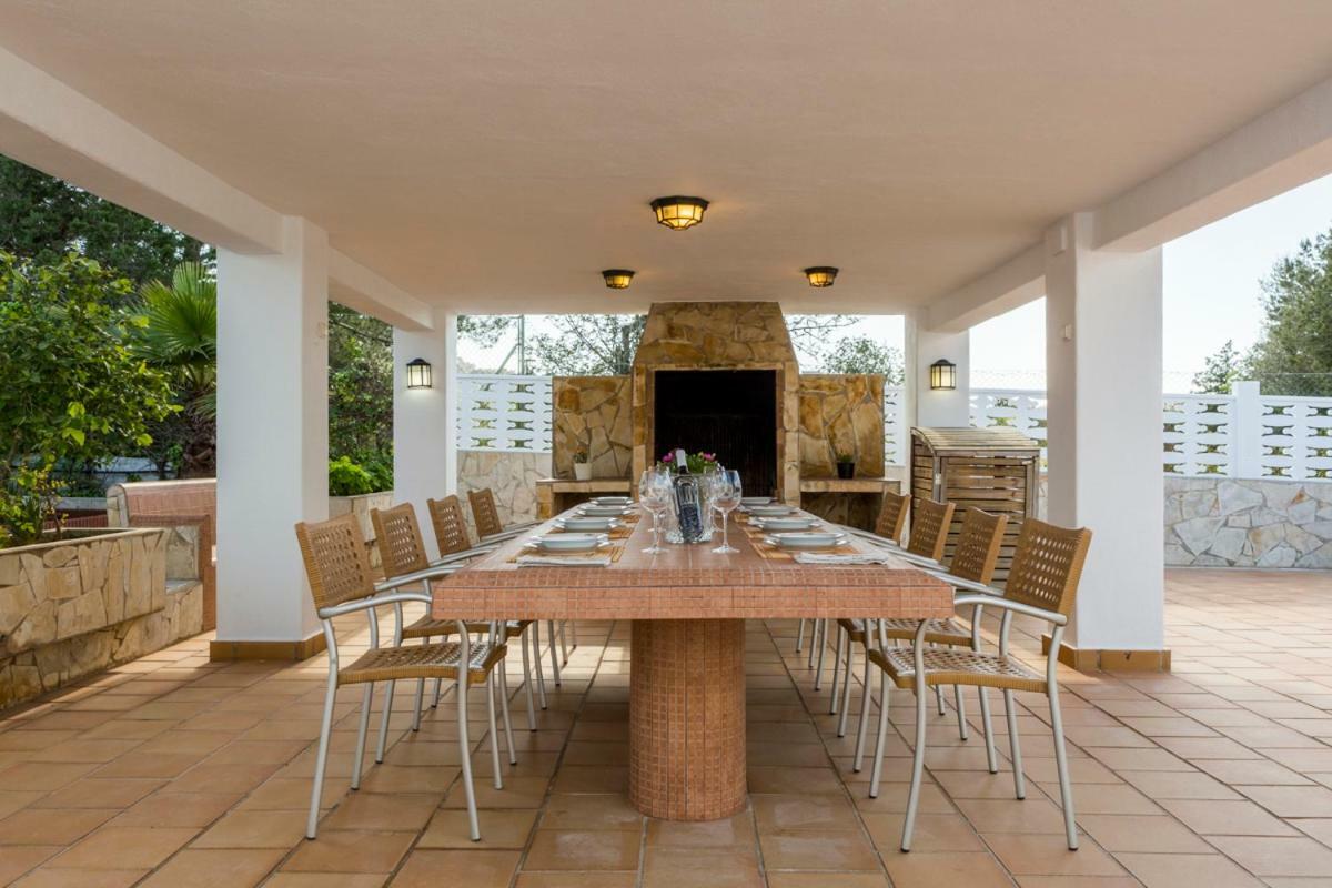 Villa Can Raes San Rafael De Sa Creu Luaran gambar
