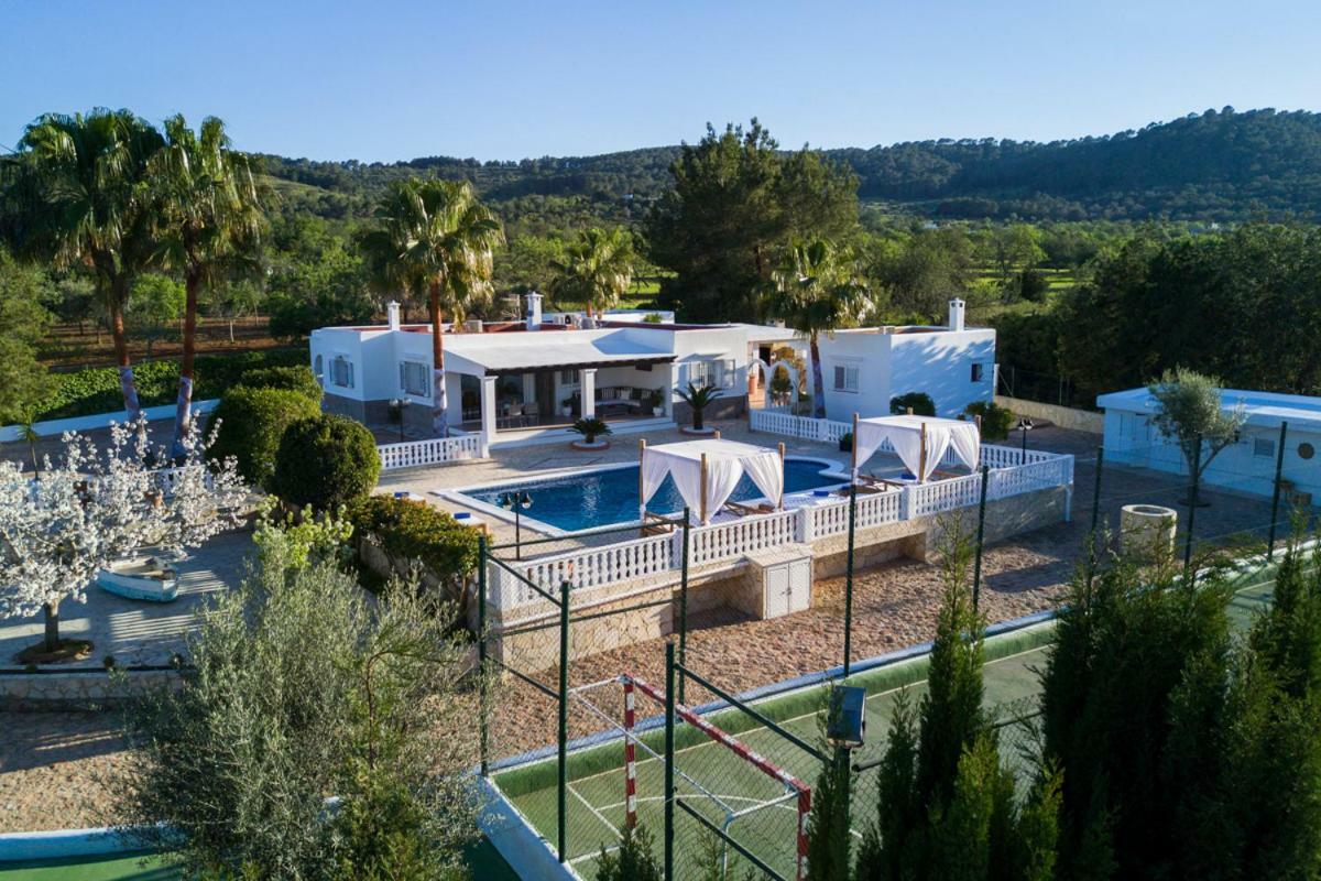 Villa Can Raes San Rafael De Sa Creu Luaran gambar