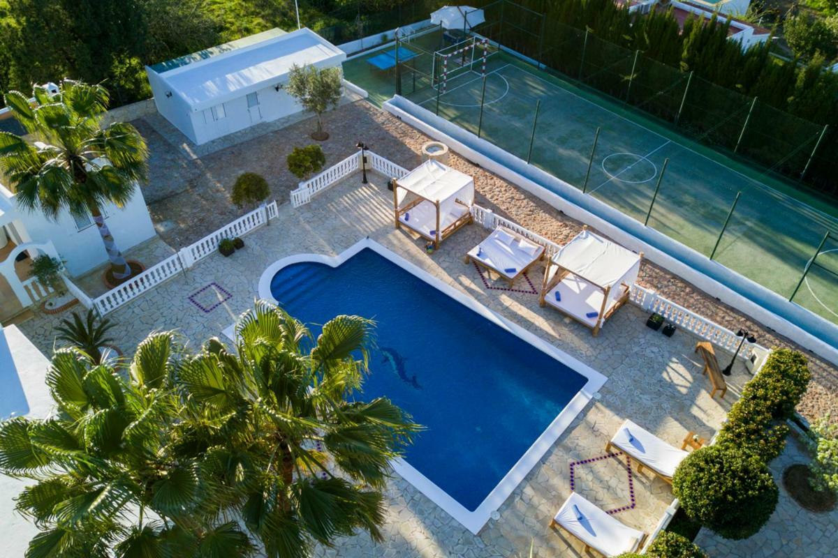 Villa Can Raes San Rafael De Sa Creu Luaran gambar
