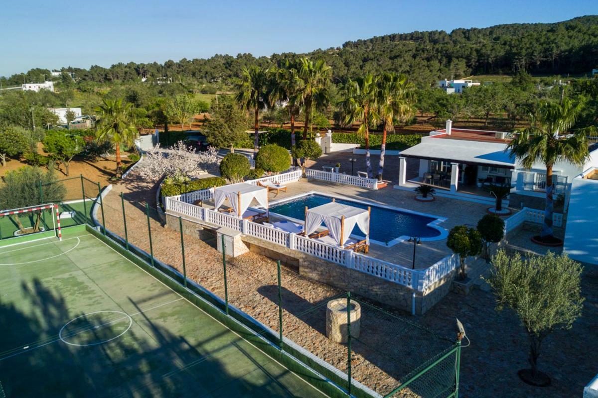 Villa Can Raes San Rafael De Sa Creu Luaran gambar