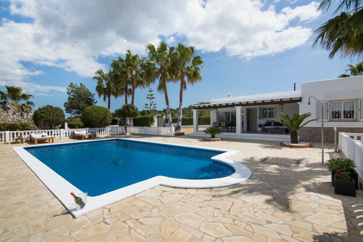 Villa Can Raes San Rafael De Sa Creu Luaran gambar